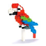 Конструктор 'Зеленокрылый ара' из серии 'Животные', nanoblock [NBC-034]