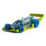 Коллекционная модель автомобиля Carbonator - HW Racing 2013, сине-зеленая, Hot Wheels, Mattel [X1766] - X1766-1.jpg