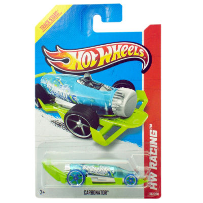 Коллекционная модель автомобиля Carbonator - HW Racing 2013, сине-зеленая, Hot Wheels, Mattel [X1766] Коллекционная модель автомобиля Carbonator - HW Racing 2013, сине-зеленая, Hot Wheels, Mattel [X1766]