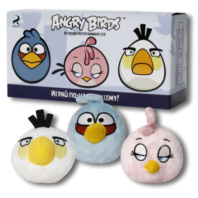 Дополнительный набор птичек для игры &#039;Angry Birds. Играй по-настоящему!&#039;, Shantou [CTC-AB-5] Дополнительный набор птичек для игры 'Angry Birds. Играй по-настоящему!', Shantou [CTC-AB-5]