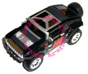 Модель автомобиля Hummer H3 Concept, черная, 1:43, серия 'Street Tuners', Bburago [18-31000-04]