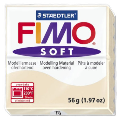 Полимерная глина FIMO Soft Sahara, сахара, 56г, FIMO [8020-70] Полимерная глина FIMO Soft Sahara, сахара, 56г, FIMO [8020-70]
