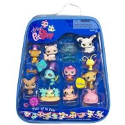 Суперсумочка с 10-ю зверушками, Littlest Pet Shop, Hasbro [65185A]