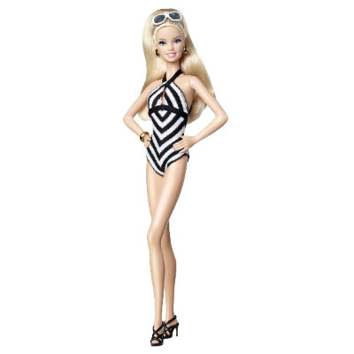 Барби в купальнике (Sports Illustrated Swimsuit Doll), Barbie Pink Label, коллекционная Mattel [BCP84] Барби в купальнике (Sports Illustrated Swimsuit Doll), Barbie Pink Label, коллекционная Mattel [BCP84]