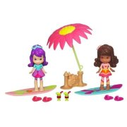 Игровой набор 'Солнечный пляж' с куклами Сливкой и Апельсинчиком 8 см, Strawberry Shortcake, Hasbro [37967]