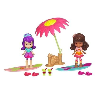 Игровой набор &#039;Солнечный пляж&#039; с куклами Сливкой и Апельсинчиком 8 см, Strawberry Shortcake, Hasbro [37967] Игровой набор 'Солнечный пляж' с куклами Сливкой и Апельсинчиком 8 см, Strawberry Shortcake, Hasbro [37967]