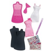 Дополнительный набор 'Модный дизайн - создай свое платье!', Barbie, Mattel [X7896]