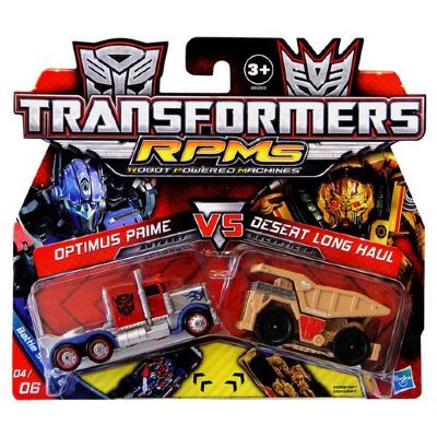 Набор игрушек &#039;Трансформеры Optimus Prime против Desert Long Haul&#039; из серии &#039;Transformers RPMS&#039;, Hasbro [96253] Набор игрушек 'Трансформеры Optimus Prime против Desert Long Haul' из серии 'Transformers RPMS', Hasbro [96253]
