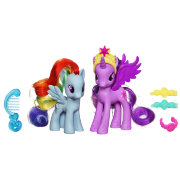 Набор из двух пони 'Princess Twilight Sparkle и Rainbow Dash' из серии 'Кристальная Империя' (Crystal Empire), My Little Pony [A2657]