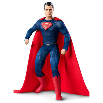 Шарнирная кукла &#039;Супермен&#039; (Superman), Batman v Superman: Dawn of Justice, коллекционная, Black Label Barbie, Mattel [DGY06] Шарнирная кукла 'Супермен' (Superman), Batman v Superman: Dawn of Justice, коллекционная, Black Label Barbie, Mattel [DGY06]