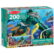 Пазл напольный 'Подводный оазис', 200 элементов, Melissa & Doug [8907]