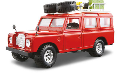 Сборная модель автомобиля Land Rover (1971) 1:24, BBurago [18-25028] Сборная модель автомобиля Land Rover (1971) 1:24, BBurago [18-25028]