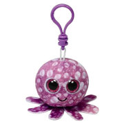 Мягкая игрушка-брелок 'Осьминог (фиолетовый) Legs', 6 см, из серии 'Beanie Boo's', TY [33002]