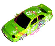 Модель автомобиля Subaru Imperza WRX STI, зеленая, 1:43, серия 'Street Tuners', Bburago [18-31000-05]