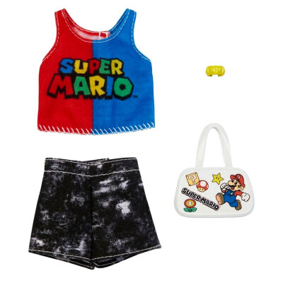 Набор одежды для Барби, из специальной серии &#039;Super Mario&#039;, Barbie [GHX95] Набор одежды для Барби, из специальной серии 'Super Mario', Barbie [GHX95]