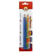 Набор карандашей с многоцветным грифелем MAGIC, 3 штуки, Koh-i-Noor [9038]