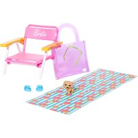 Игровой набор 'Пляж' для кукол Барби, Barbie, Mattel [GRG58]
