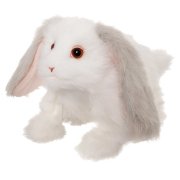 Интерактивный ходячий кролик Hop'n'Cuddle Bunnies, серо-белый, FurReal Friends, Hasbro [98778]