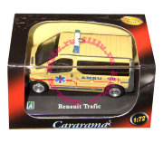 Модель автомобиля скорой помощи Renault Trafic 1:72, Cararama [171XND-12]