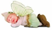 Кукла 'Спящий младенец-эльф', 23 см, Anne Geddes [579129]