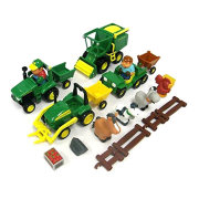 * Игровой набор 'Веселая Ферма' (Fun on the Farm Playset), John Deere, Tomy [42945]