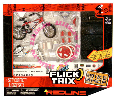 Набор с фингербайком 'Веломагазин RedLine', Flick Trix, Spin Master [32726] Набор с фингербайком 'Веломагазин RedLine', Flick Trix, Spin Master [32726]