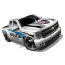 Коллекционная модель полицейского автомобиля Chevy Silverado - HW City 2012, белая, Hot Wheels, Mattel [V5468] - V5468-3.jpg