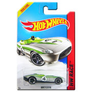 Модель автомобиля 'Rrroadster', салатово-серебристая, HW Race, Hot Wheels [BDD04]