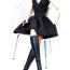 Шарнирная кукла 'Классическое черное платье - блондинка' (Classic Black Dress Barbie), коллекционная, Gold Label Barbie, Mattel [DKN07] - DKN07-10.jpg