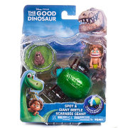 Набор 'Дружок и Гигантский жук' (Spot & Giant Beetle), 'Хороший динозавр' (The Good Dinosaur), Disney/Pixar, Tomy [L62003]