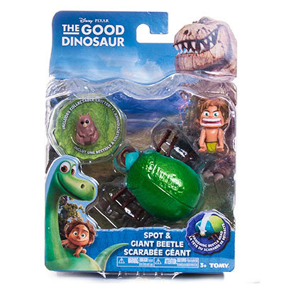 Набор &#039;Дружок и Гигантский жук&#039; (Spot &amp; Giant Beetle), &#039;Хороший динозавр&#039; (The Good Dinosaur), Disney/Pixar, Tomy [L62003] Набор 'Дружок и Гигантский жук' (Spot & Giant Beetle), 'Хороший динозавр' (The Good Dinosaur), Disney/Pixar, Tomy [L62003]