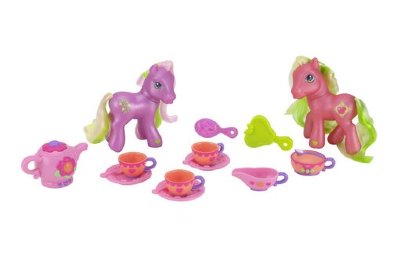 Игровой набор &#039;Чаепитие&#039; с двумя пони, My Little Pony, Hasbro [23284] Игровой набор "Чаепитие" с двумя пони, My Little Pony, Hasbro [23284]