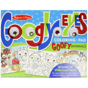 Набор 'Раскраска с глазами - Забавные животные', Googly Eyes, Melissa & Doug [5165/15165]