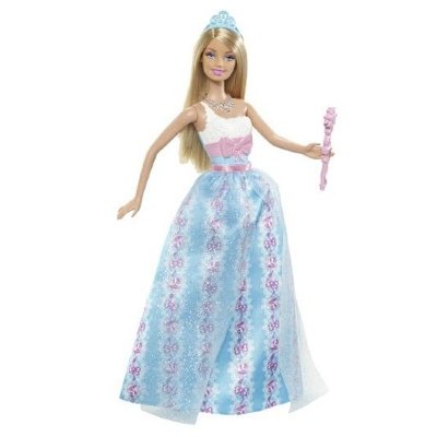 Кукла Барби &#039;Принцессы на вечеринке&#039;, в голубом платье, Barbie, Mattel [W2857] Кукла Барби 'Принцессы на вечеринке', в голубом платье, Barbie, Mattel [W2857]
