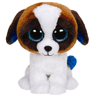 Мягкая игрушка 'Щенок Duke', коричневый с белым, 14 см, из серии 'Beanie Boo's', TY [36125] Мягкая игрушка 'Щенок Duke', коричневый с белым, 14 см, из серии 'Beanie Boo's', TY [36125]