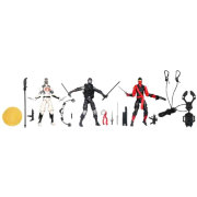 Игровой набор 'G.I. Joe Ninja Showdown' с 3-мя фигурками 10см, 'G.I.Joe: Бросок кобры 2', Hasbro [98703]