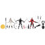 Игровой набор 'G.I. Joe Ninja Showdown' с 3-мя фигурками 10см, 'G.I.Joe: Бросок кобры 2', Hasbro [98703] - 98703.jpg