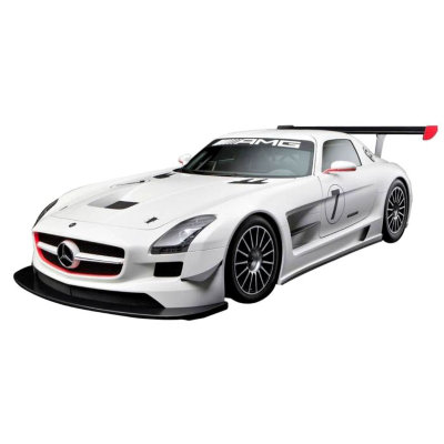 Модель автомобиля Mercedes-Benz SLS AMG GT3, белая, 1:24, Mondo Motors [51153-w] Модель автомобиля Mercedes-Benz SLS AMG GT3, белая, 1:24, Mondo Motors [51153-w]