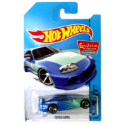 Модель автомобиля 'Toyota Supra', сине-зеленая, HW City, Hot Wheels [BFC44]