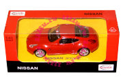 Модель автомобиля Nissan 370Z 1:43, красная, Rastar [39200r]