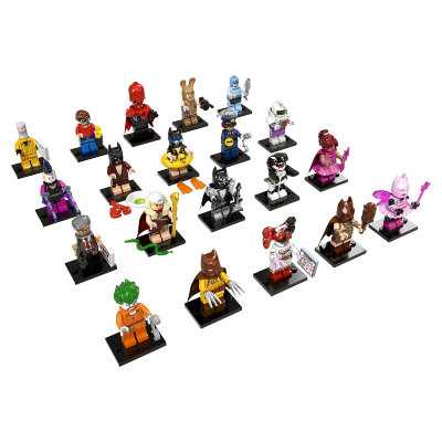 Минифигурки &#039;из мешка&#039; - комплект из 20 штук, серия The Batman Movie, Lego Minifigures [71017-set] Минифигурки 'из мешка' - комплект из 20 штук, серия The Batman Movie, Lego Minifigures [71017-set]