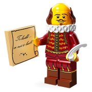 Минифигурка 'Уильям Шекспир', серия Lego The Movie 'из мешка', Lego Minifigures [71004-08]