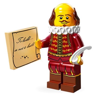 Минифигурка &#039;Уильям Шекспир&#039;, серия Lego The Movie &#039;из мешка&#039;, Lego Minifigures [71004-08] Минифигурка 'Уильям Шекспир', серия Lego The Movie 'из мешка', Lego Minifigures [71004-08]