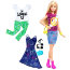 Кукла Барби с дополнительными нарядами, из серии 'Мода' (Fashionistas), Barbie, Mattel [DTD98] - Кукла Барби с дополнительными нарядами, из серии 'Мода' (Fashionistas), Barbie, Mattel [DTD98]
