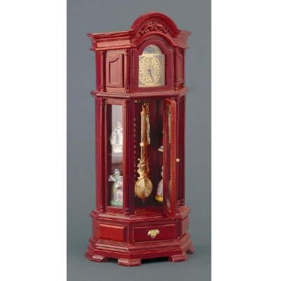 Часы напольные, дерево, 1:12, Reutter Porzellan [001.670/0] Часы напольные, дерево, 1:12, Reutter Porzellan [001.670/0]