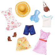 Набор одежды и аксессуаров для Барби, из специальной серии 'Ферма', Barbie, Mattel [GCK64]