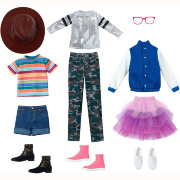 Одежда для Скиппер 'Наряды на каждый день' (Everyday Style Pack) из серии 'Creatable World', Mattel [GKV33]