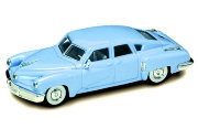 Модель автомобиля Tucker Torpedo 1948, голубая, 1:43, Yat Ming [94229B]