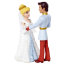 Набор мини-кукол 'Сказочная свадьба - Золушка и Прекрасный Принц' (Fairytail Wedding - Cinderella & Prince Charming), 10 см, из серии 'Принцессы Диснея', Mattel [BDJ69] - BDJ69-2.jpg