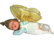 Кукла 'Спящий младенец-эльф', 23 см, Anne Geddes [579109]